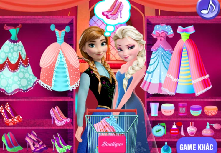 Shopping cùng các nàng công chúa