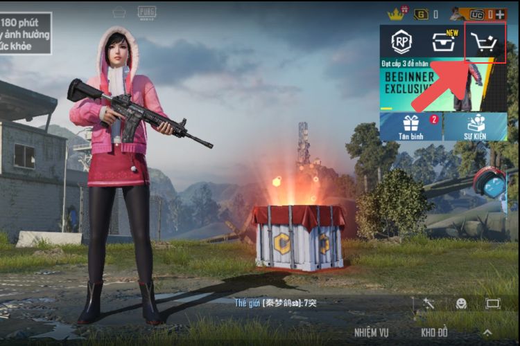 cách đổi tên pubg mobile không cần thẻ