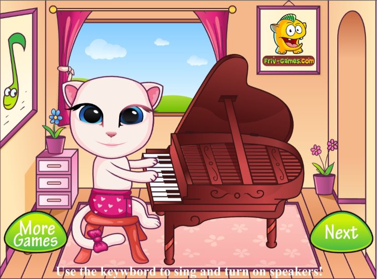 game tập đánh đàn piano