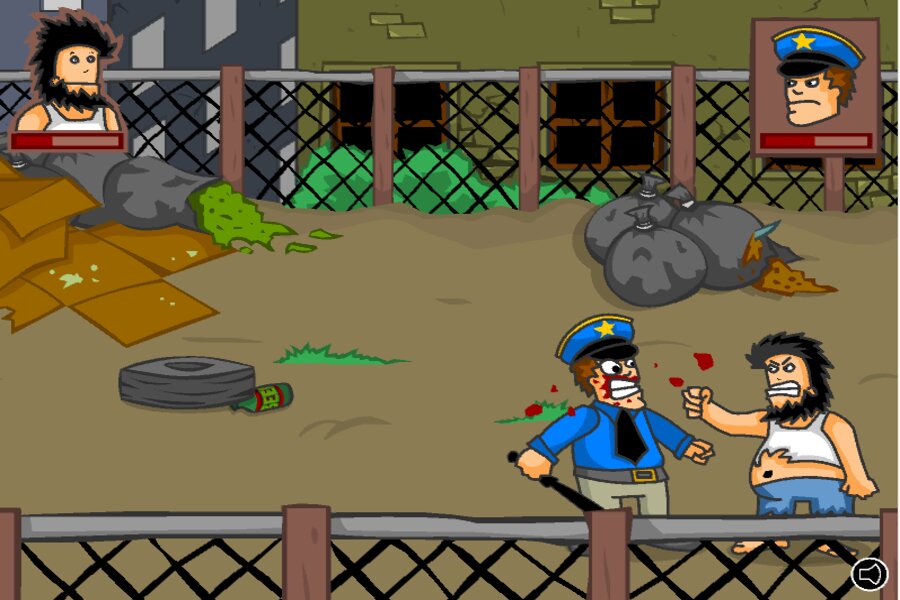 Game còn có những cảnh đánh đấm giúp người chơi như giải tỏa được stress