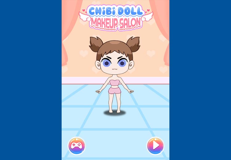 Trò chơi trang điểm Chibi Doll Makeup