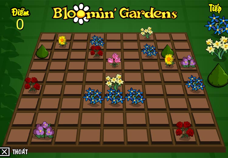 chơi game nghệ nhân trồng hoa