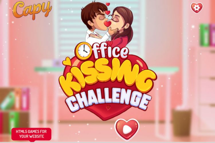 game hôn nhau trong văn phòng