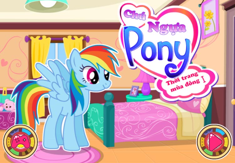 game thời trang pony
