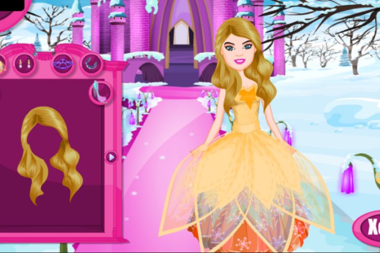 trò chơi thiết kế thời trang cho công chúa