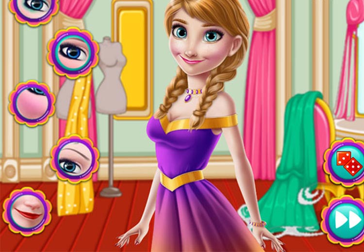 Game trang điểm người mẫu Ice Princess Modeling Carrer