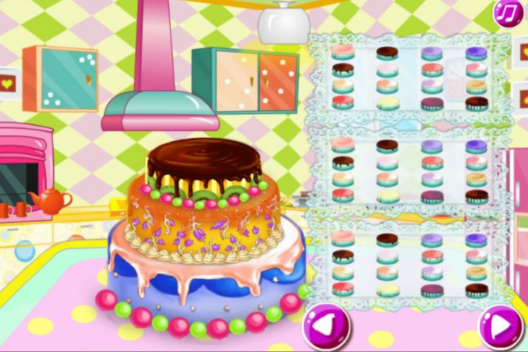game trang trí bánh sinh nhật