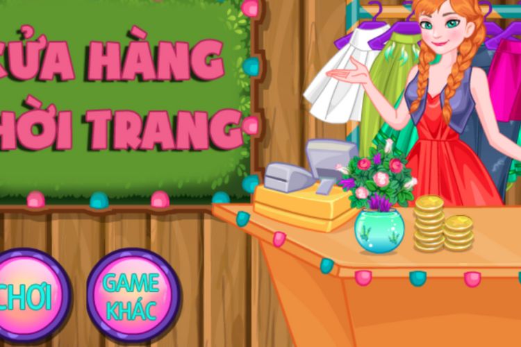 game cửa hàng thời trang