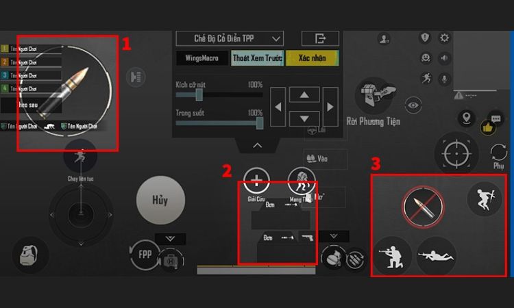 cài đặt điều khiển pubg mobile 3 ngón