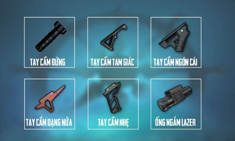 các phụ kiện pubg mobile