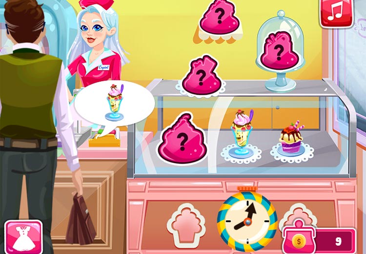 trò chơi làm bánh kem công chúa