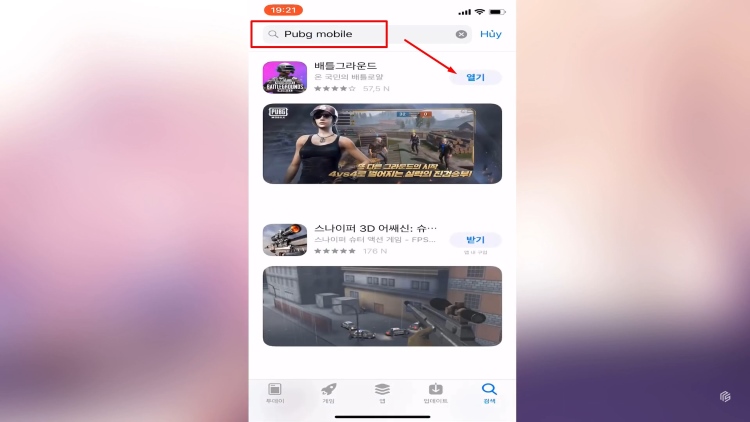 cách tải pubg mobile hàn quốc cho ios