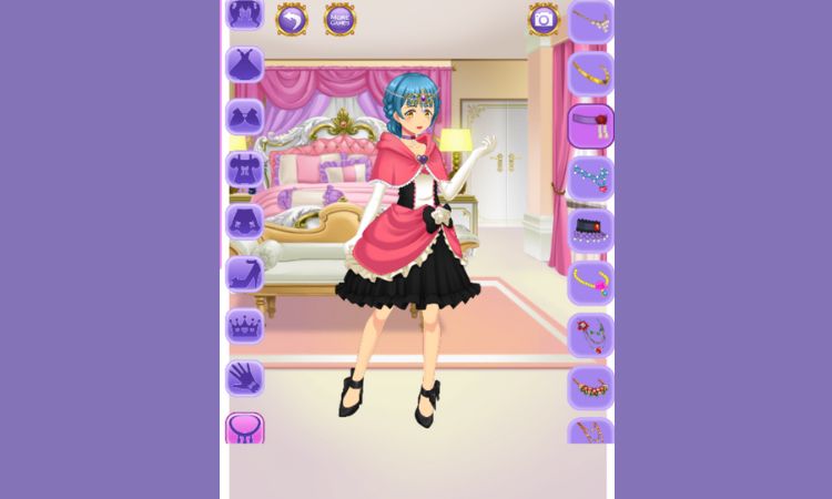 Tính năng nổi bật của game Anime Princess Dress Up
