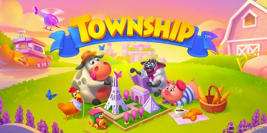Trò chơi Township đưa người chơi vào cuộc phiêu lưu trang trại đầy màu sắc