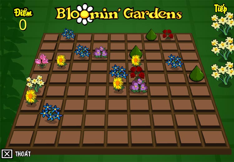 game nghệ nhân trồng hoa