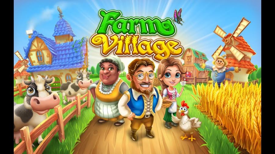 Game nông trại hay hàng đầu hiện nay Village and Farm